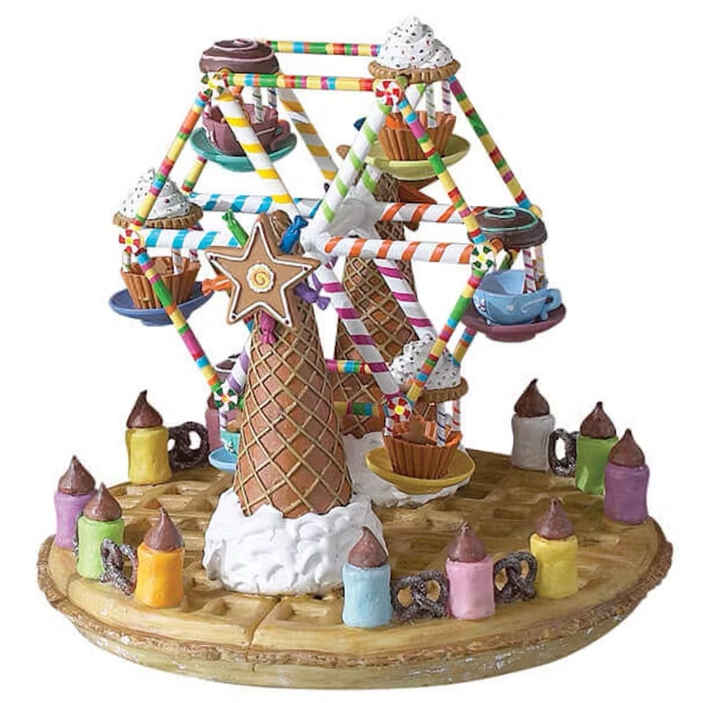 Lemax Colorful Ferris Wheel Decoration